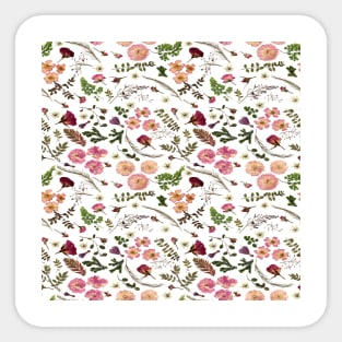 Antique Rose Garden Sticker